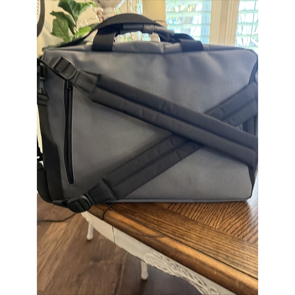 Manhattan Portage Brighton Bag Grey Laptop Briefcase Messenger Travel Bag - Picture 2 of 4